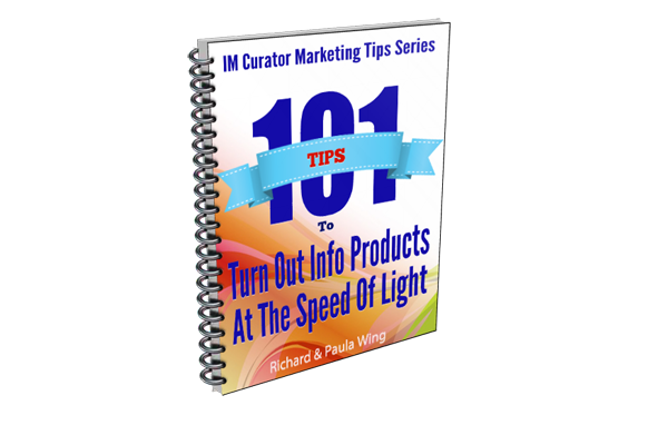 101 Tips To Turn Out Info Products At The Speed Of Light