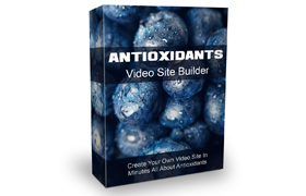 Antioxidants Video Site Builder