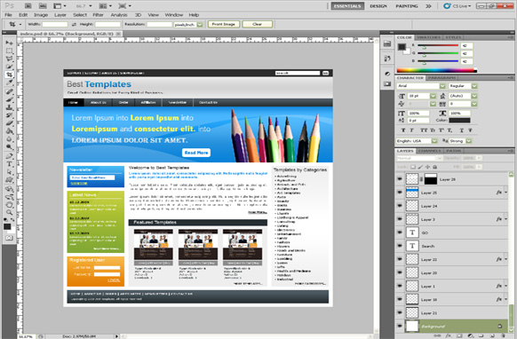 Best Templates PSD Template