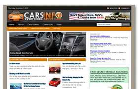 Cars And Automobile WP Niche Theme