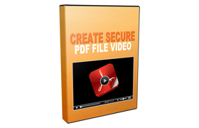 Create Secure PDF File Video