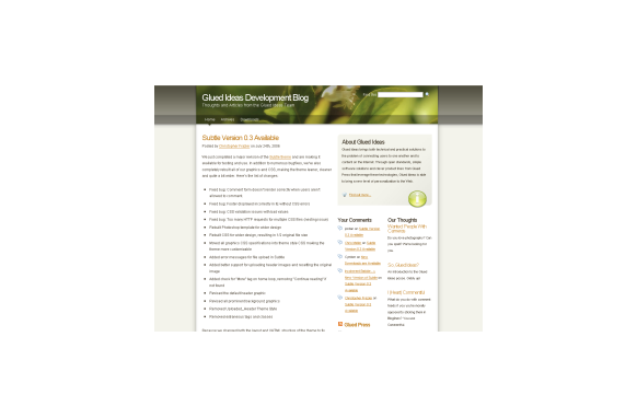 Glued Ideas WP Theme