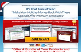 Holiday Templates HTML PSD Template Collection