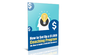 How To Set Up a $1000 Coaching Program