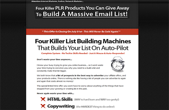 List Builder Pro HTML PSD Template