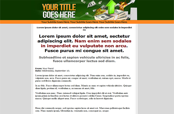 Minisite HTML PSD Template V2
