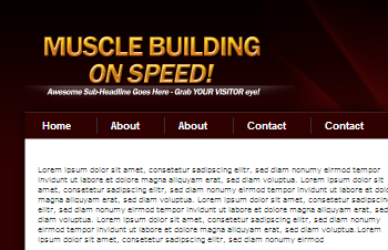 Muscle Building Review WordPress Theme