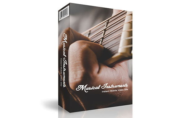 Musical Instruments Instant Mobile Video Site