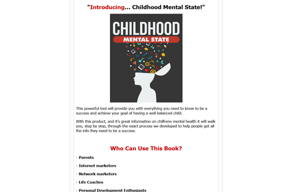 Childhood Mental State