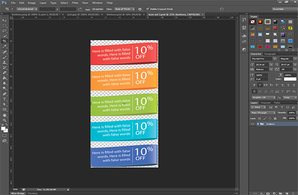 Coupon Tags AI PSD