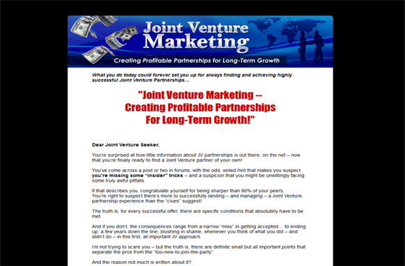 Joint Venture Marketing