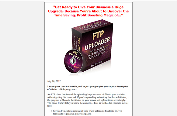 FTP Uploader