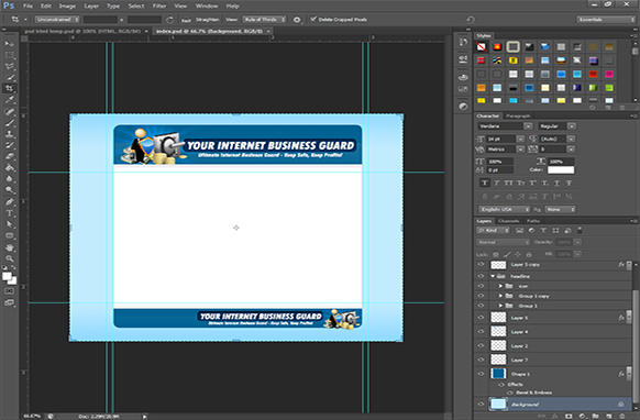 Your Internet Business Guard HTML Minisite Template