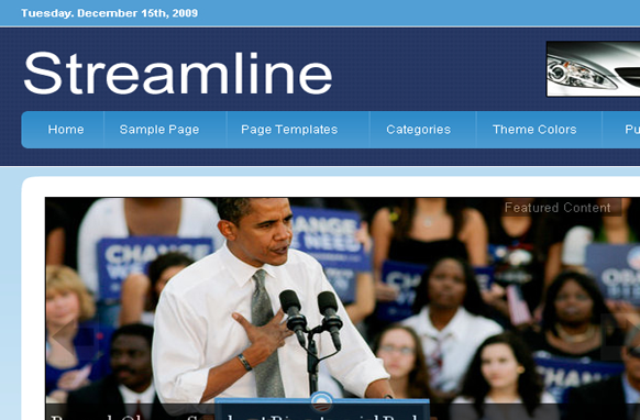 Streamline Premium WP Theme