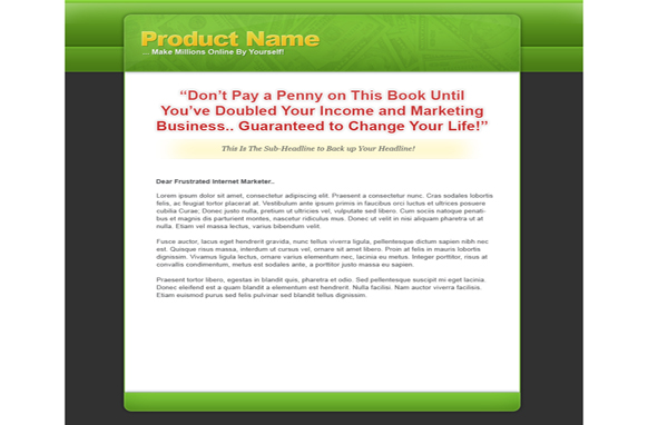 WordPress Sales Page Themes and PSD Templates Edition 8