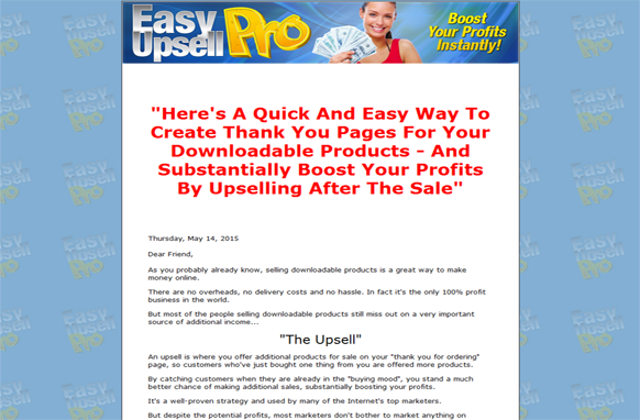 Easy Upsell Pro
