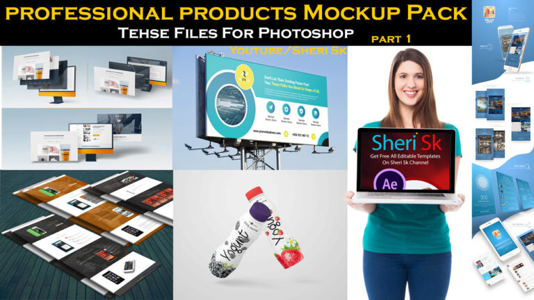 New Professional Product Mockups Templates In PSD Files Part 1 - PLRBuy